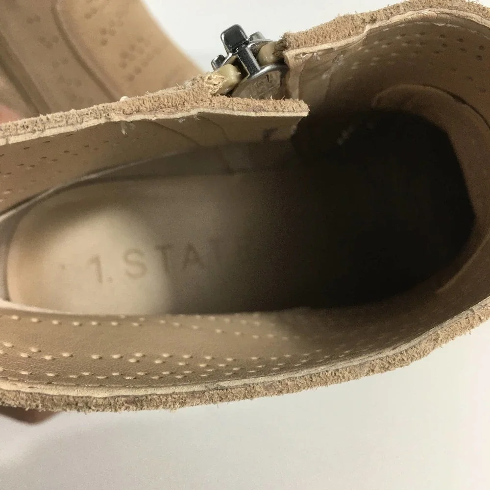 1. State Renna Perforated Booties Size 9M